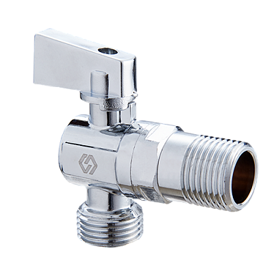 BV.463.04 Кран сантехнический угловой MVI 1/2" х 1/2" наружная-наружная