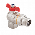 BV.522.04 Кран-американка угловой MVI 1/2" внутренняя-наружная, бабочка